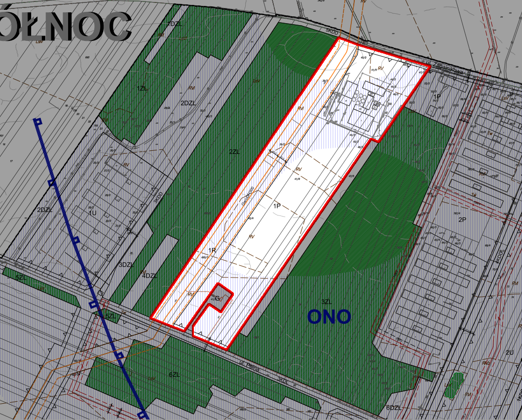 Dabrowka Wielka Obrys Mpzp