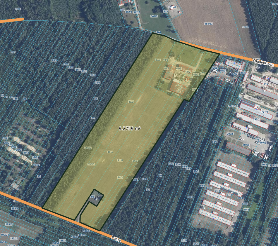 Dabrowka Wielka Obrys